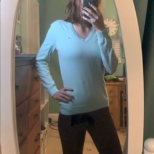 Seafoam green Tommy Hilfiger pull-over